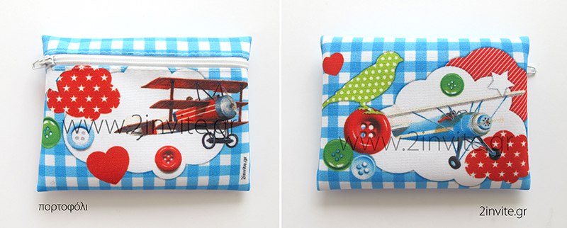 10portofoli vintage airplane blue