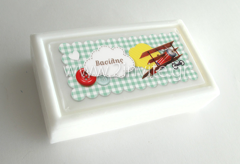 vintage airplane soaps