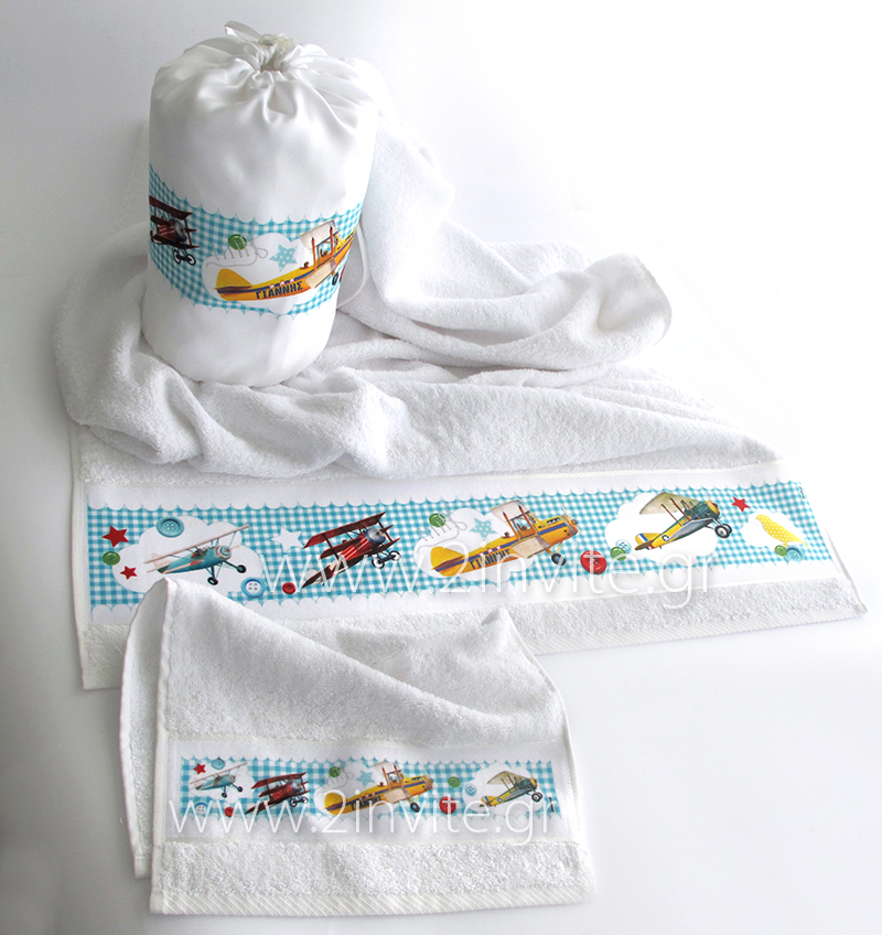 vintage airplanes petseta set